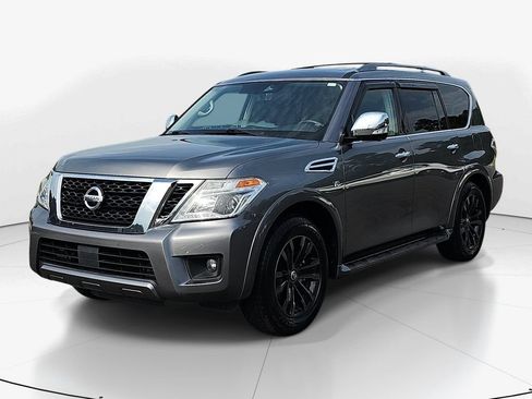 Used 2020 Nissan Armada Platinum w/ Captain's Chairs Package RWD image 11
