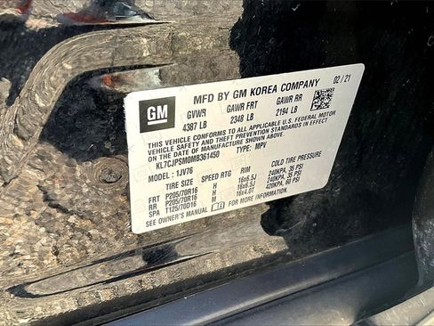 Certified 2021 Chevrolet Trax LT image 17