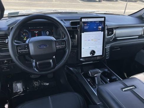 Certified 2025 Ford F150 Lightning Platinum w/ Dark Elements Package image 7