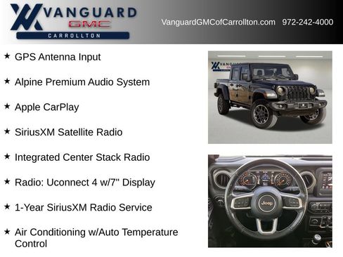 Used 2020 Jeep Gladiator Sport w/ Quick Order Package 24S image 12