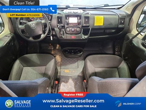 Used 2020 RAM ProMaster 3500 FWD image 11