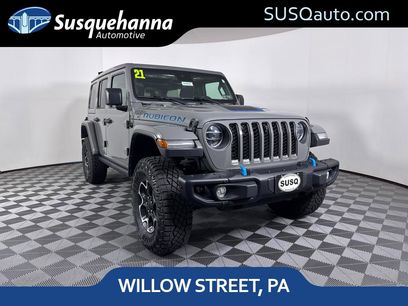 Used 2021 Jeep Wrangler Unlimited Rubicon 4xe w/ Steel Bumper Group