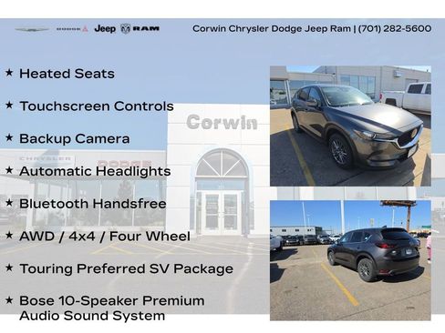Used 2021 MAZDA CX-5 Touring w/ Touring Preferred SV Package AWD/4WD image 8