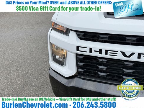 Used 2022 Chevrolet Silverado 2500 Custom w/ Custom Value Package AWD/4WD image 42