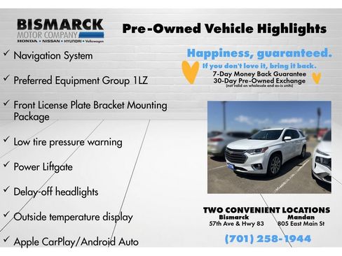 Used 2018 Chevrolet Traverse Premier AWD/4WD image 5