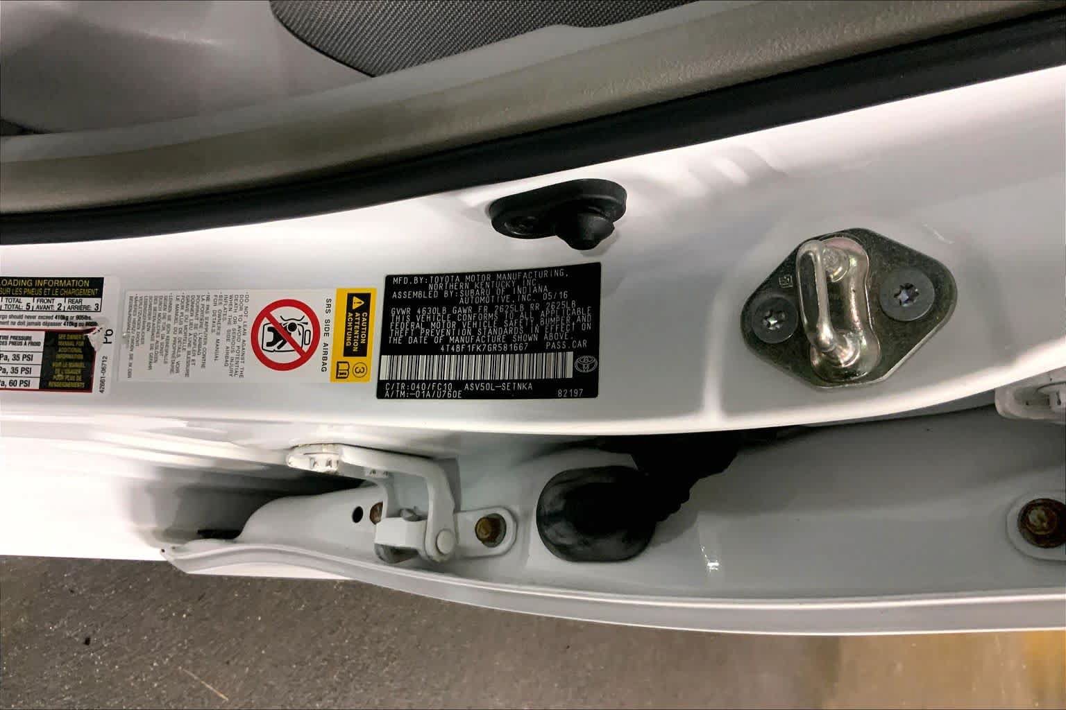 Used 2016 Toyota Camry LE FWD image 37