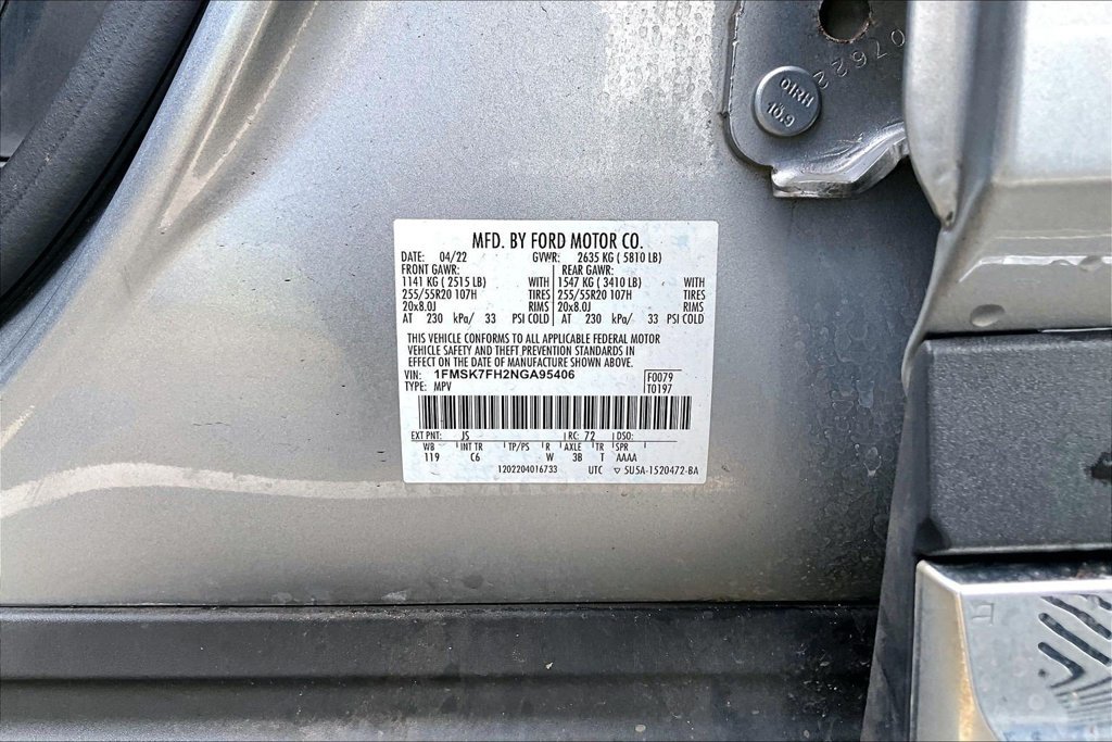 Used 2022 Ford Explorer Limited w/ Equipment Group 301A RWD image 36