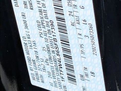 Used 2025 Ford F150 Tremor w/ Bed Utility Package AWD/4WD image 14