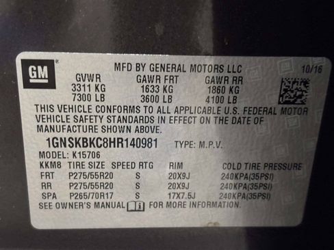 Used 2017 Chevrolet Tahoe LT AWD/4WD image 41