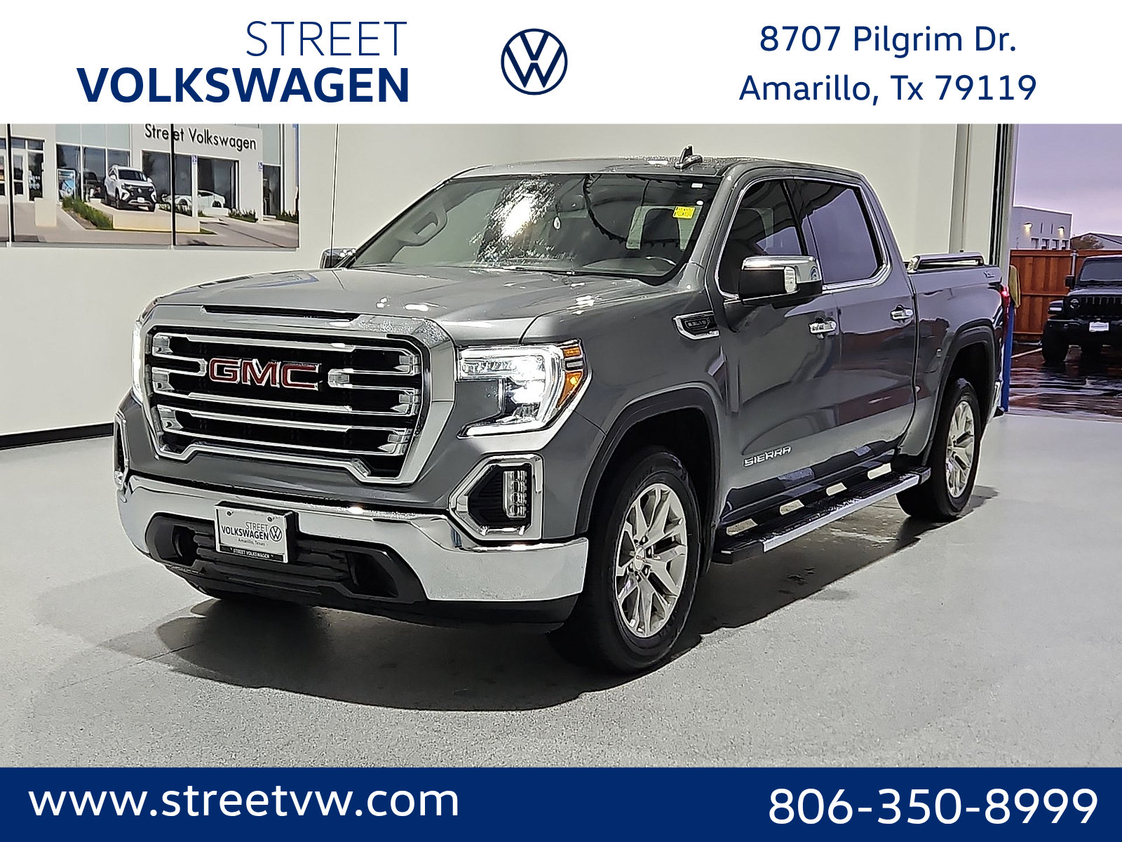 Used 2021 GMC Sierra 1500 SLT w/ SLT Premium Package AWD/4WD image 1