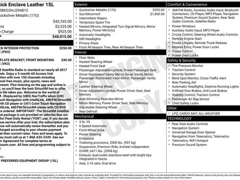 Used 2017 Buick Enclave Leather image 4