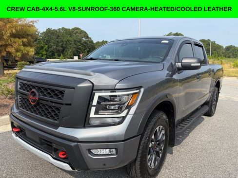 Used 2023 Nissan Titan PRO-4X w/ Pro-4x Convenience Package AWD/4WD image 1