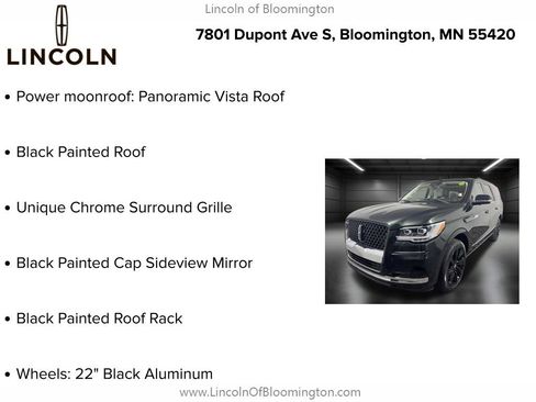 Used 2023 Lincoln Navigator L Black Label AWD/4WD image 9