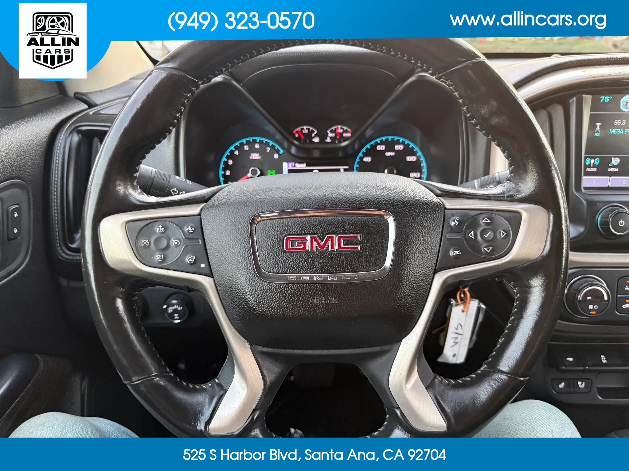 Used 2017 GMC Canyon Denali AWD/4WD image 9