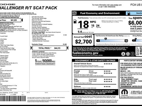 Used 2021 Dodge Challenger R/T Scat Pack image 3