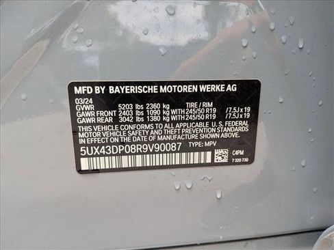 Certified 2024 BMW X3 sDrive30i w/ Premium Package RWD image 16
