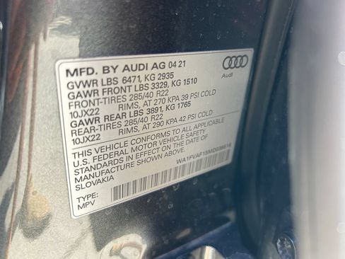 Used 2021 Audi Q8 Prestige AWD/4WD image 10
