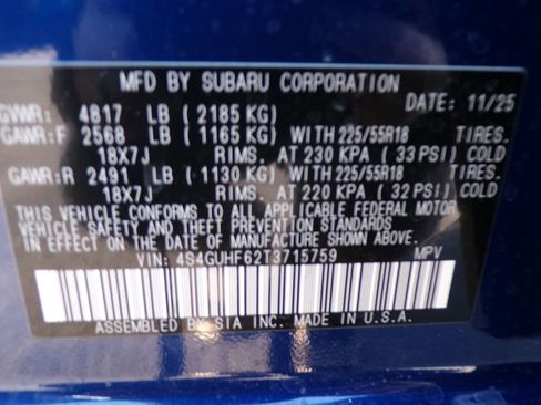 New 2026 Subaru Crosstrek 2.5i Sport AWD/4WD image 24