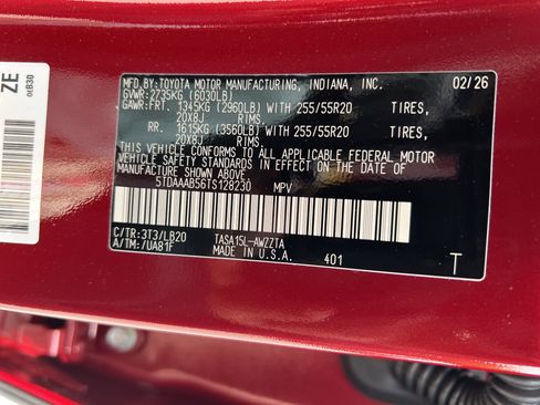 New 2026 Toyota Grand Highlander AWD image 38
