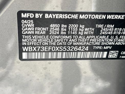Used 2025 BMW X1 xDrive28i w/ Convenience Package AWD/4WD image 19
