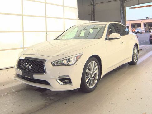 Certified 2023 INFINITI Q50 Luxe w/ Cargo Package AWD/4WD image 1