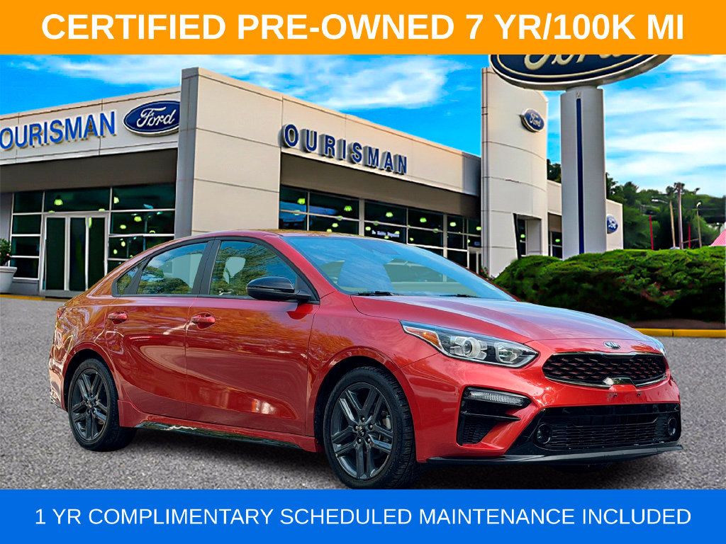Used 2021 Kia Forte GT-Line w/ GT-Line Premium Package FWD image 1