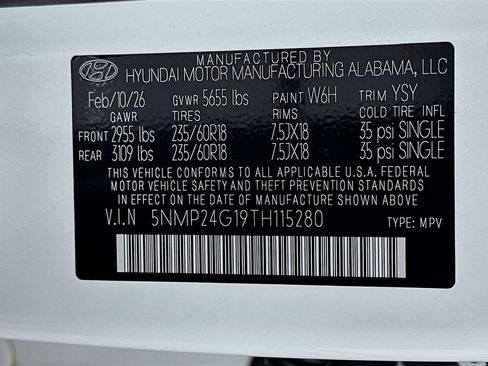 New 2026 Hyundai Santa Fe SEL image 23