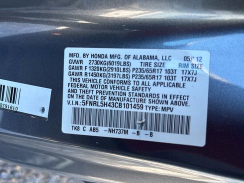 Used 2012 Honda Odyssey EX image 31