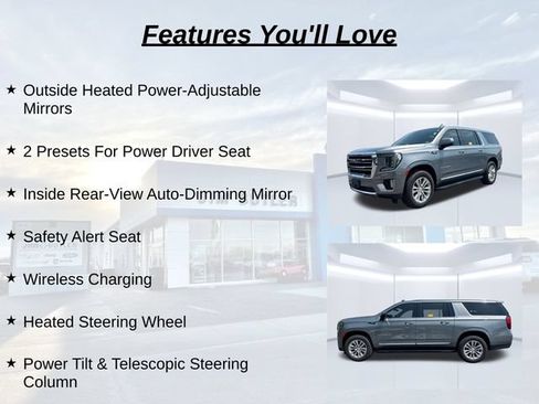 Used 2022 GMC Yukon XL SLT w/ SLT Luxury Package AWD/4WD image 24