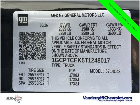 New 2026 Chevrolet Colorado LT w/ LT Convenience Package AWD/4WD image 19