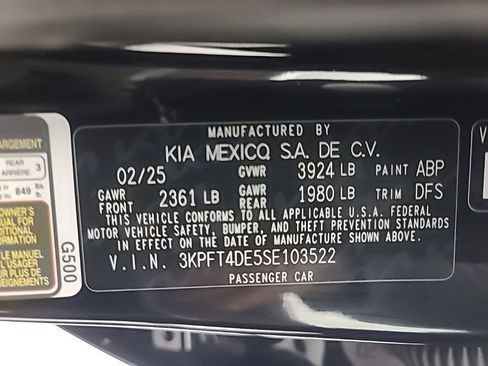 Used 2025 Kia K4 FWD image 39