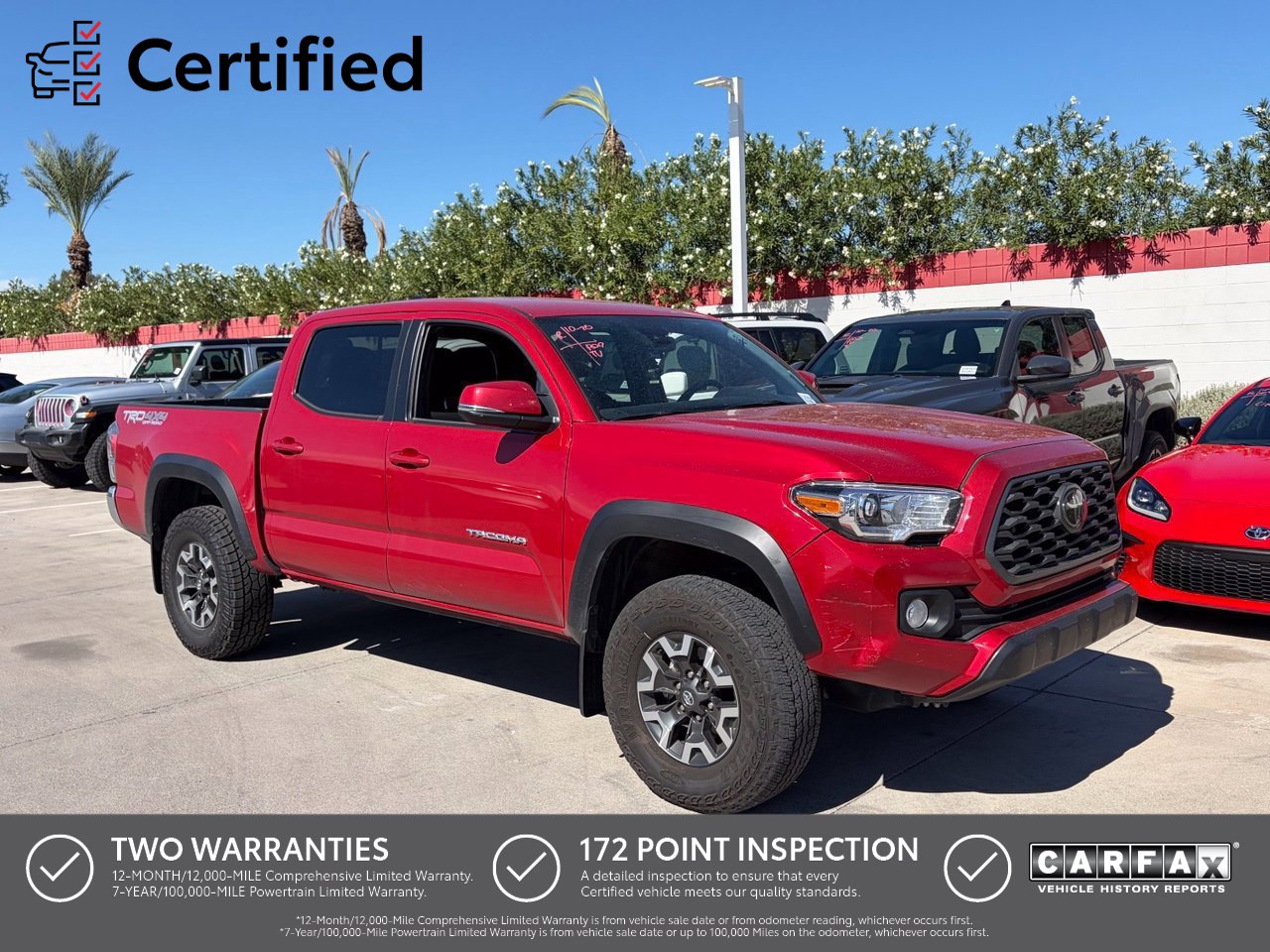 Used 2022 Toyota Tacoma TRD Off-Road AWD/4WD image 1