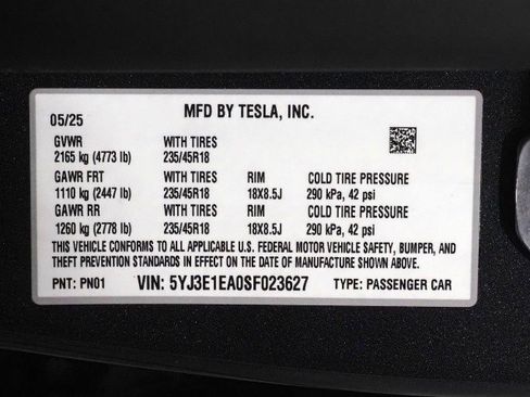 Used 2025 Tesla Model 3 RWD image 71