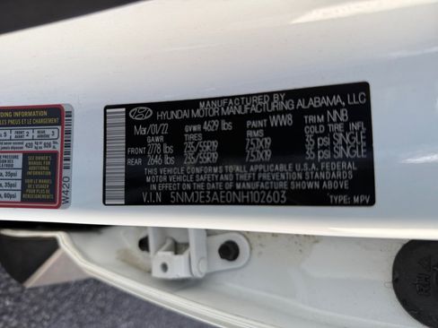 Used 2022 Hyundai Tucson Limited image 39