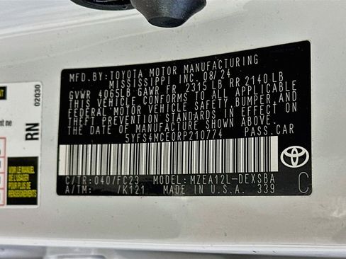 Used 2024 Toyota Corolla SE FWD image 35