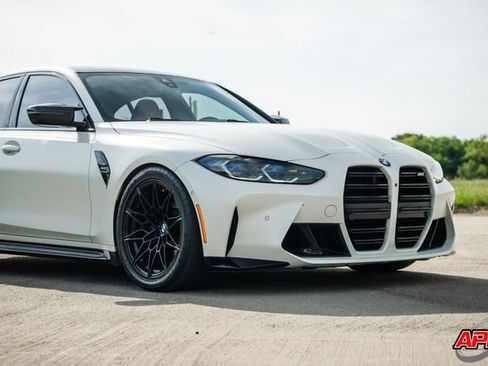 Used 2021 BMW M3 MANUAL w/ M Carbon Exterior Package image 55