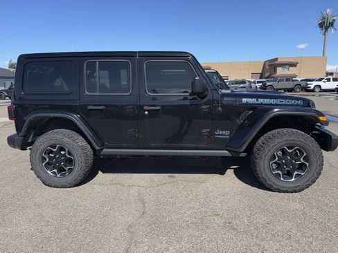 Used 2021 Jeep Wrangler Unlimited Rubicon 4xe w/ Steel Bumper Group image 4