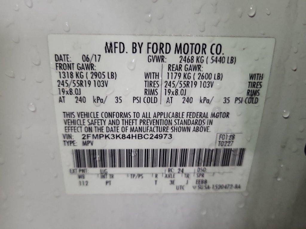 Used 2017 Ford Edge Titanium w/ Equipment Group 302A FWD image 21