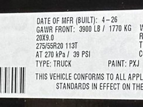New 2026 RAM 1500 4x4 Crew Cab image 45