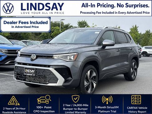 Used 2025 Volkswagen Taos SE w/ Panoramic Sunroof Package AWD/4WD image 6