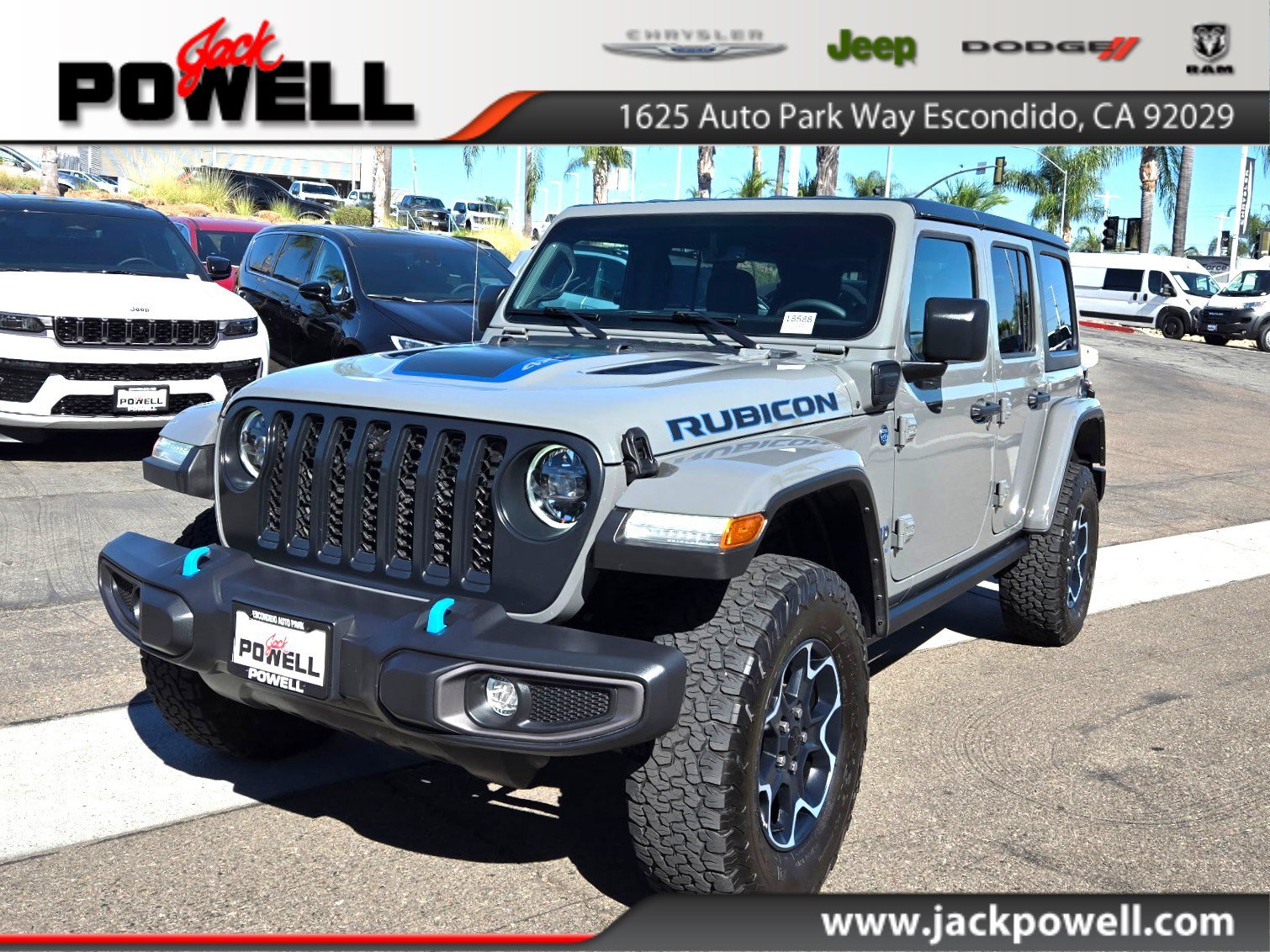 Certified 2023 Jeep Wrangler Unlimited Rubicon 4xe w/ Cold Weather Group AWD/4WD image 1