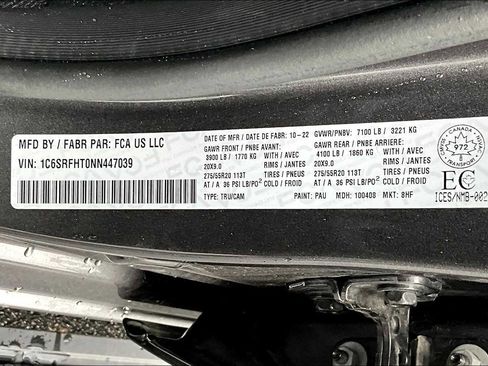 Used 2022 RAM 1500 Limited image 66