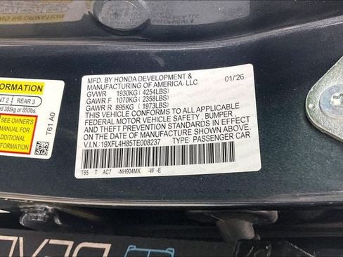 Certified 2026 Honda Civic Sport image 33