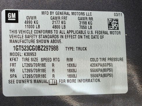 Used 2011 GMC Sierra 3500 SLE w/ SLE Preferred Package image 27