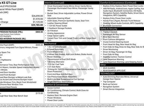 Used 2023 Kia K5 GT-Line w/ GT-Line Premium Package FWD image 7