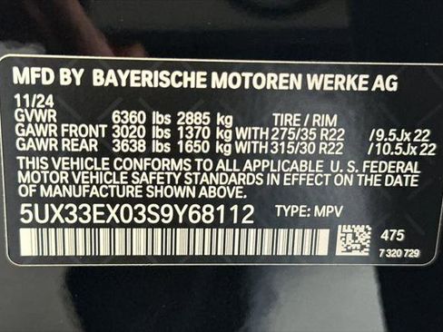 Used 2025 BMW X6 xDrive40i image 28