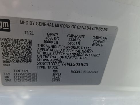 Used 2022 Chevrolet Silverado 2500 LTZ w/ Safety Package AWD/4WD image 16