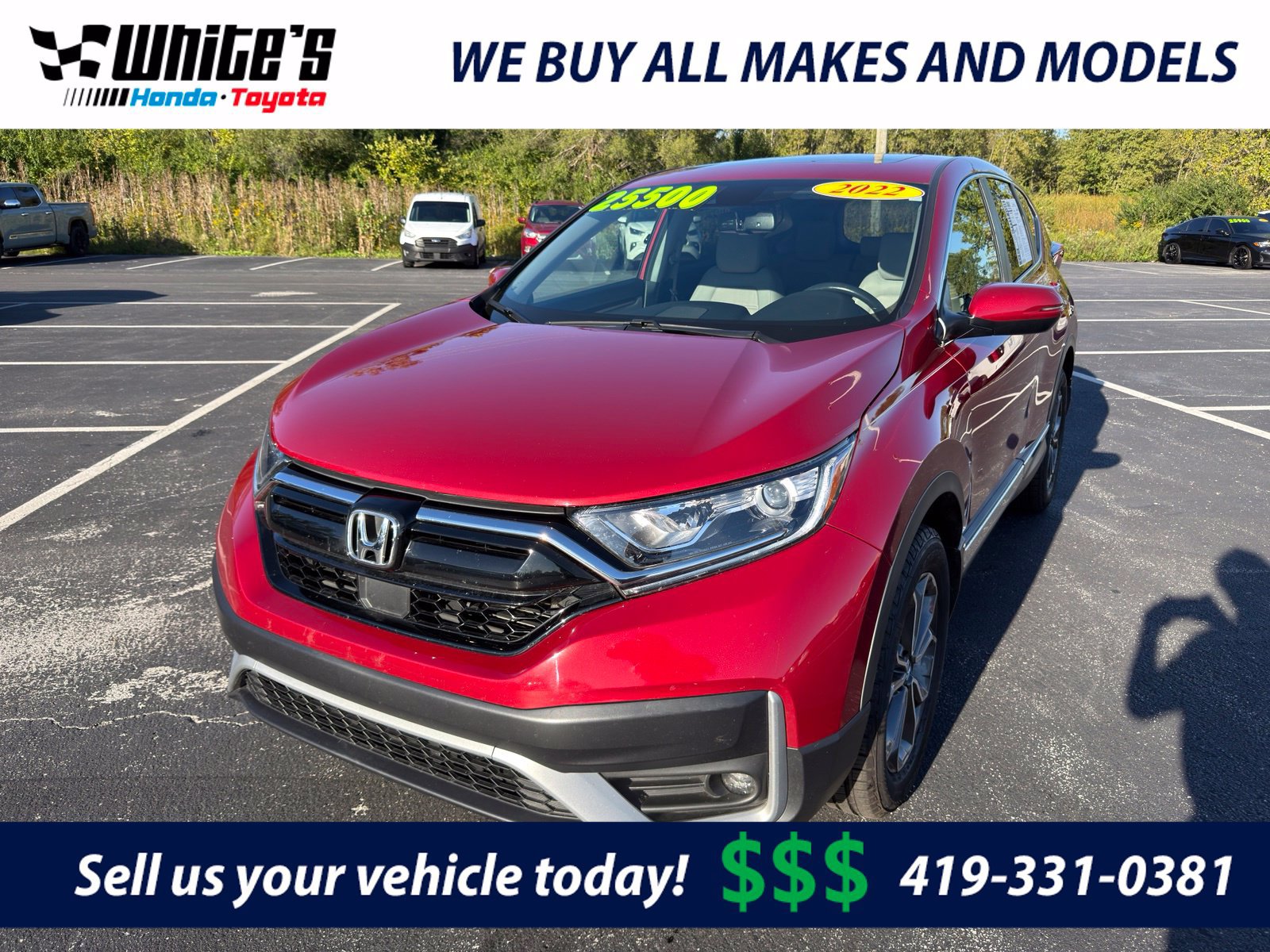 Used 2022 Honda CR-V EX-L image 1