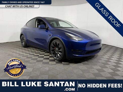 Used 2024 Tesla Model Y Performance AWD/4WD image 1