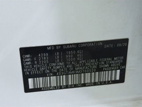 Used 2021 Subaru Impreza 2.0i Sport image 30